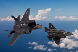 Chiến cơ F-35 do Mỹ sản xuất. 