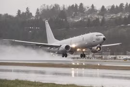 Máy bay tuần tra săn ngầm P-8 Poseidon Hải quân Mỹ (ảnh tư liệu)