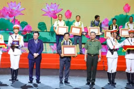 Ecopark được Bộ Công an tặng bằng khen điển hình về Phòng cháy chữa cháy và cứu nạn, cứu hộ