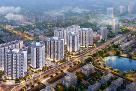 Niềm vui nhân đôi ngày đầu năm của các chủ nhân căn hộ Le Grand Jardin