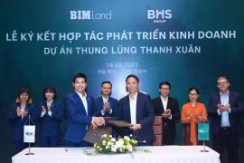 BIM Land bắt tay BHS Group phát triển kinh doanh thành phố thượng lưu trong lòng thung lũng