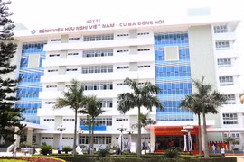 Bệnh viện Hữu nghị Việt Nam - Cu Ba Đồng Hới (Quảng Bình), nơi xảy ra vụ việc.