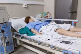 Bệnh nhân đang được điều trị tại Bệnh viện Thanh Nhàn.