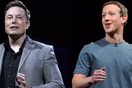 Elon Musk và Mark Zuckerberg. Ảnh: ndh.vn