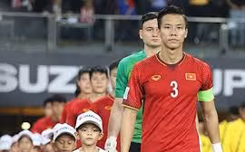 Quế Học Hải đang là thủ lĩnh không thể thay thế của hàng phòng ngự. Ảnh VPF.