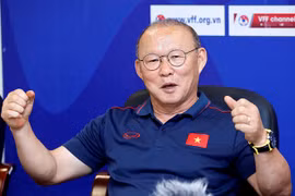 Ông Park đầy tự tin bước vào trận chung kết (ảnh VFF)