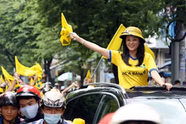 Đại sứ "công đồng" fan SLNA (ảnh VietTimes)