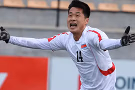 U23 Triều Tiên là đội giành vé đầu tiên sau vòng loại tham dự VCK U23 châu Á 2020. Ảnh AFC