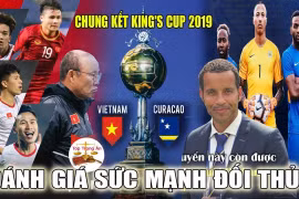 HLV Remko Bicentini và các học trò đã vô địch King's Cup 2019 (ảnh VietTimes)