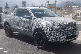 Mẫu bán tải thế hệ mới của Ford lộ diện trên đường thử.