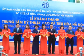 Buổi lễ khánh thành Trung tâm kỹ thuật cao và tiêu hóa, BV Xanh Pôn HN