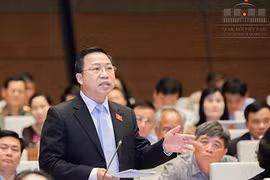 Đại biểu tỉnh Bến Tre Lưu Bình Nhưỡng - (Ảnh: Quochoi.vn)