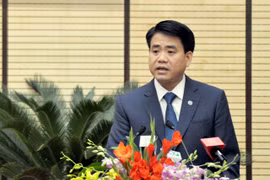 Chủ tịch UBND TP Hà Nội, Nguyễn Đức Chung.