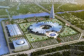 Phối cảnh Trung tâm hội chợ triển lãm Quốc gia.