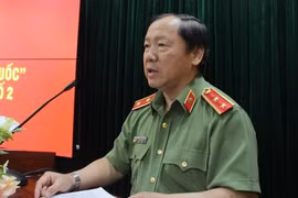 Cục trưởng Cục An ninh mạng, Bộ Công an Hoàng Phước Thuận. Ảnh: BCA.