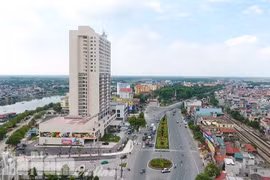 Thành phố Phủ Lý được công nhận là đô thị loại II/ Ảnh: baohanam.com.vn