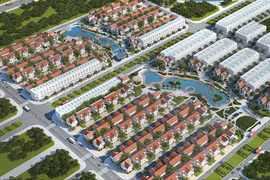Phối cảnh Khu đô thị An Hưng, quy mô gần 30ha.