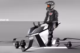 Chính phủ Singapore đang quan tâm đến Hoversurf Scorpion,tên gọi của một loại máy bay không người lái. Ảnh: Cnet