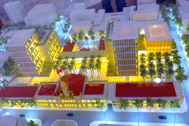 Phương án thiết kế Trung tâm hành chính TP HCM được chọn vào tháng 10/2015.