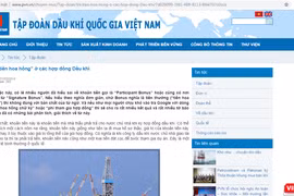 Website Tập đoàn dầu khí đăng tải bài viết về “tiền hoa hồng” tại dự án Junin 2