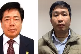 Bị can Trương Văn Tuyến; bị can Phạm Thanh Sơn/ Ảnh: mps.gov.vn