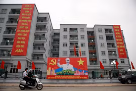 Hiện Quận ủy - HĐND - UBND quận Bắc Từ Liêm đang ở Khu đô thị Kiều Mai - Ảnh: Vietnamnet.