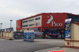 Siêu thị điện máy Pico nằm trong khuôn viên sân bay Bạch Mai.