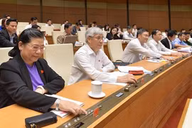 Với 91,55% tổng số đại biểu tán thành, Quốc hội chính thức thông qua Luật Bảo vệ bí mật Nhà nước/ Ảnh: VnExpress