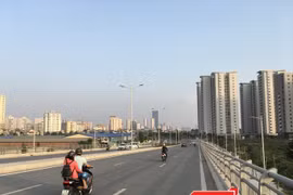 Tuyến đường Lê Đức Thọ đến KĐTM Xuân Phương đã hoàn thành vào năm 2017 - Ảnh: Q.V
