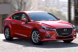 Mazda3 mới ở nước ngoài.