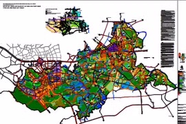 Quy hoạch chung huyện Quốc Oai đến năm 2030.