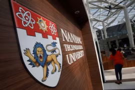Một góc học xá của Đại học Công nghệ Nanyang của Singapore - Ảnh: Reuters