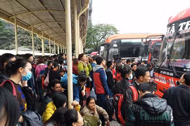 Nhiều nhà xe không vận tải hành khách tại bến xe Mỹ Đình