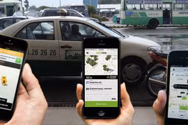 Gọi xe thông qua ứng dụng trên điện thoại thông minh đang nở rộ.