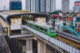 Tàu điện Cát Linh - Hà Đông chính thức hoạt động
