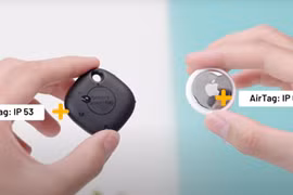 SmartTag và AirTag (Ảnh: Thegioididong.com.vn)
