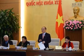  Chủ tịch QH Nguyễn Sinh Hùng.