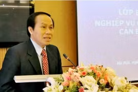 Tân Thứ trưởng Bộ Tư pháp Lê Tiến Châu.