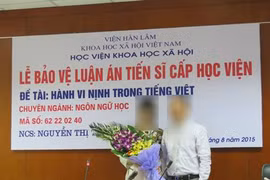 Học viện Khoa học Xã hội thuộc Viện Hàn Lâm Khoa học Xã hội vừa khiến dư luận xôn xao về câu chuyện "lò luyện tiến sĩ".