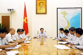 Cuộc họp của Thường trực Hội đồng tư vấn chính sách tài chính tiền tệ quốc gia.