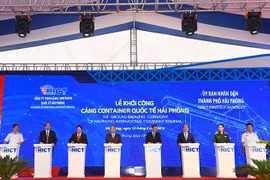 Khởi công Cảng container quốc tế Hải Phòng