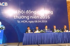 ĐHĐCĐ ACB: Dư nợ bất động sản là 2.500 tỷ, TT36 chưa ảnh hưởng trong ngắn hạn