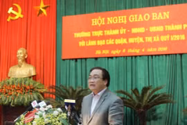 Ông Hoàng Trung Hải: Phải thấy xấu hổ khi để Thủ đô hay một xã phường bẩn, không văn minh