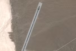 Khu vực 6 nhìn từ trên cao (Ảnh: Google Earth)