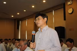 Luật sư Trương Thanh Đức tại hội thảo - Ảnh: CTV.