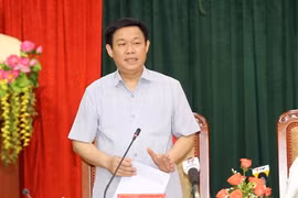 Phó Thủ tướng Vương Đình Huệ chủ trì buổi làm việc. Ảnh: VGP/Thành Chung