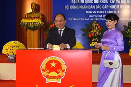 Cập nhật chiều 22/5: Nhiều địa phương đã có gần 100% cử tri đi bầu cử