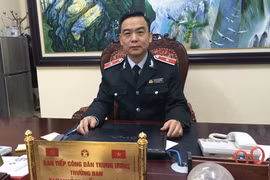 Ông Nguyễn Hồng Điệp trong một lần trả lời phỏng vấn báo Dân trí (Ảnh: T.K)