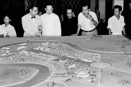 Khu Thủ Thiêm được quy hoạch từ thời Ngô Đình Diệm (1955-1963) nhưng không thực hiện được - Ảnh tư liệu