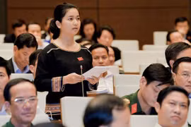 “Phát ngôn gây “bão” của ĐBQH Ksor Phước Hà, cho rằng cao su độc, hút O2, nhả CO2 (Ảnh: QHVN)